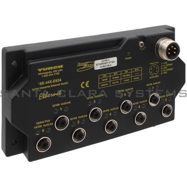 Turck SE-44X-E924 Unmanaged Ethernet Switch Product Image