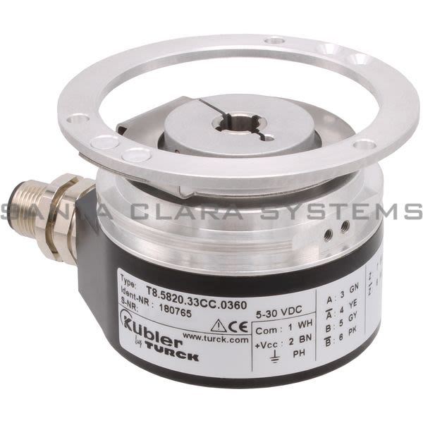 Turck T8.5820.33CC.0360 Industrial Absolute Shaft Encoder | Kubler Product Image