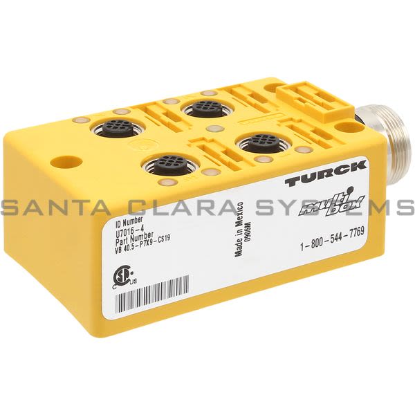 Turck VB40.5-P7X9-CS19 Junction Box Product Image
