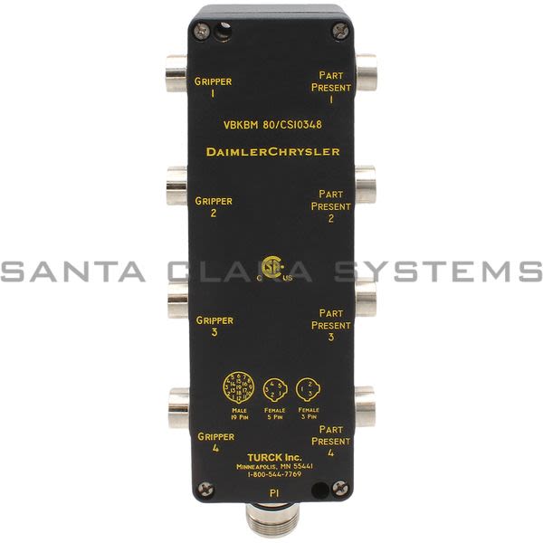 Turck VBKBM80-CS10348 Microfast Multi-Box Hub Product Image