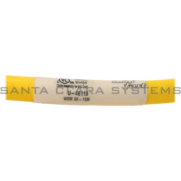Turck WSM86-15M MiniFast Cable Assembly Product Image
