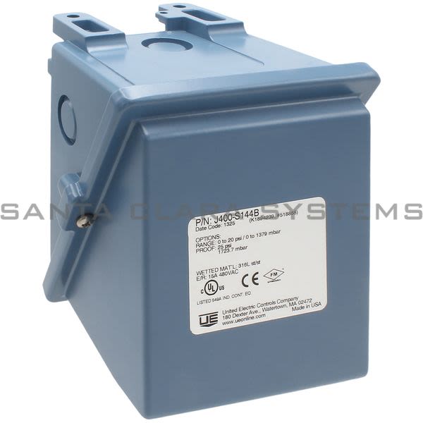 United Electric Controls J400-S144B Pressure Switch Product Image