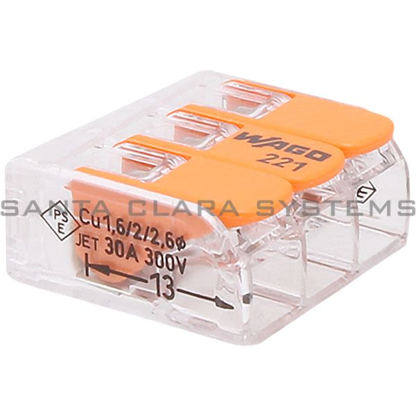 Wago 221-613 Wire Splice Connector Product Image