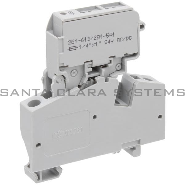 Wago 281-613-281-541 Fuse Terminal Block with Holder Product Image