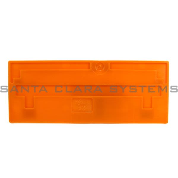 Wago 283-329 Separator - Orange Product Image