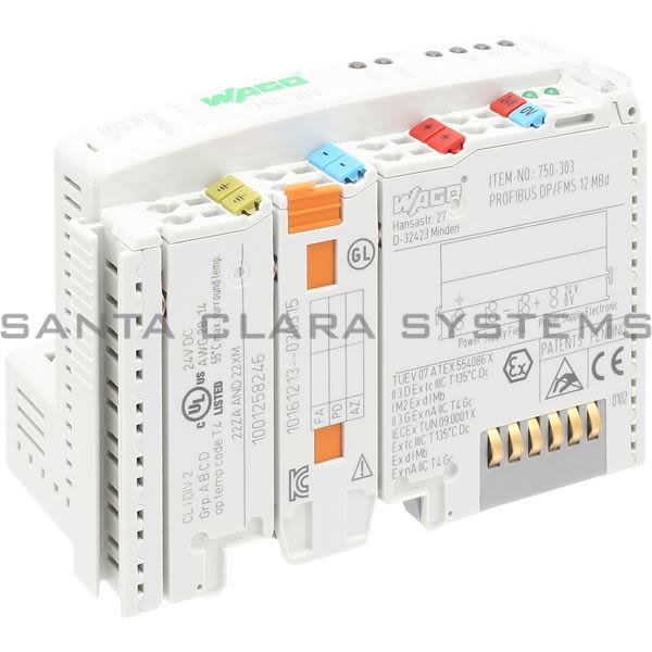Wago 750-303 PROFIBUS Koppler 3097W102 Product Image