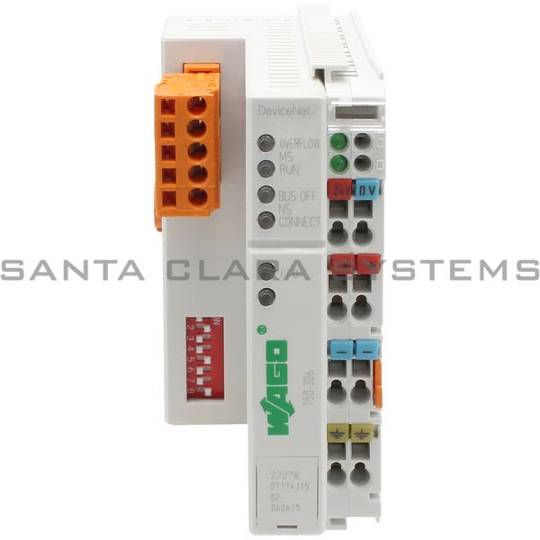 Wago 750-306  Connector DeviceNet Product Image