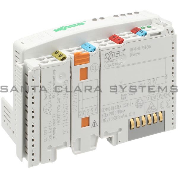 Wago 750-306  Connector DeviceNet Product Image