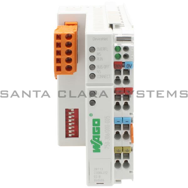 Wago 750-306-000-005 DeviceNet Coupler Product Image