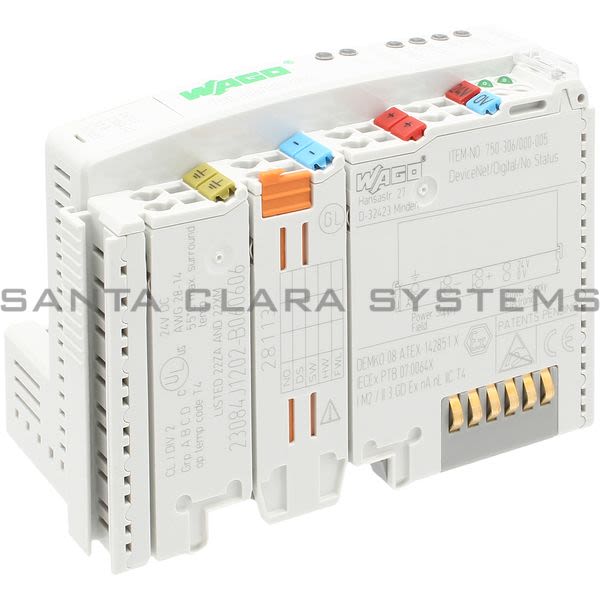 Wago 750-306-000-005 DeviceNet Coupler Product Image