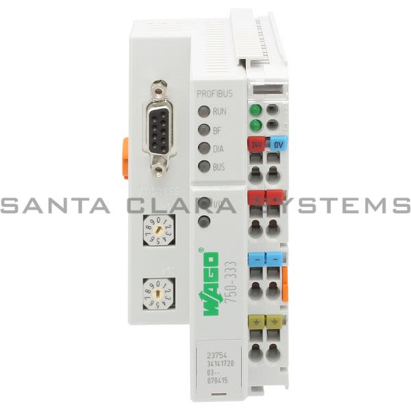 Wago 750-333 Fieldbus Coupler PROFIBUS DP Product Image