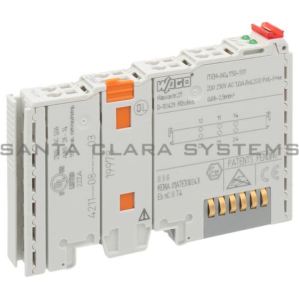 Wago 750-517 Digital Output Relay Product Image