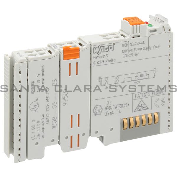 Wago 750-615  Bus Power Feed Product Image