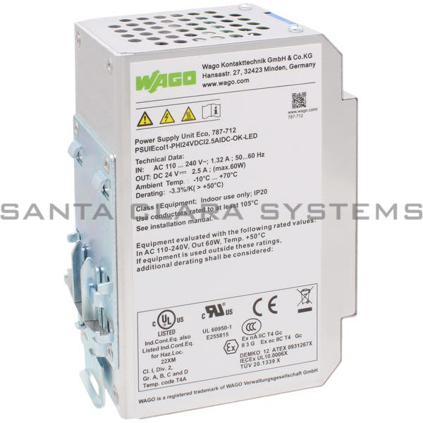 Wago 787-712 Power Supply Product Image