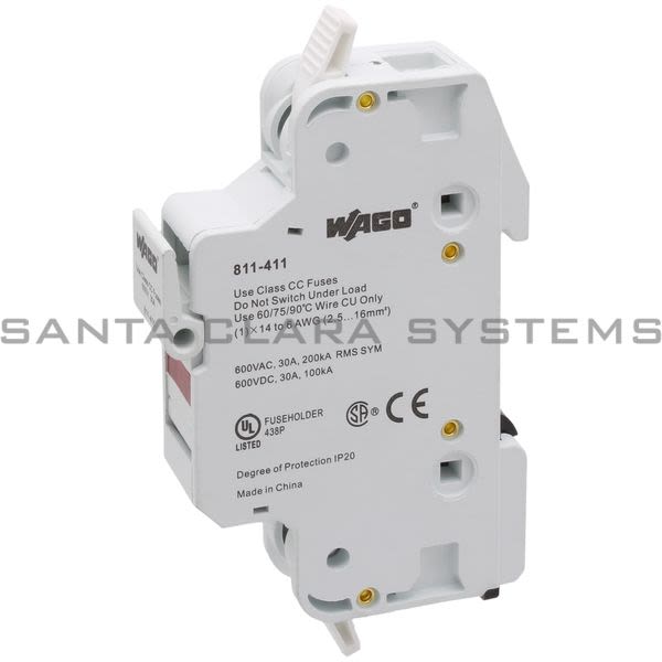 Wago 811-411 Fused Terminal Block Product Image