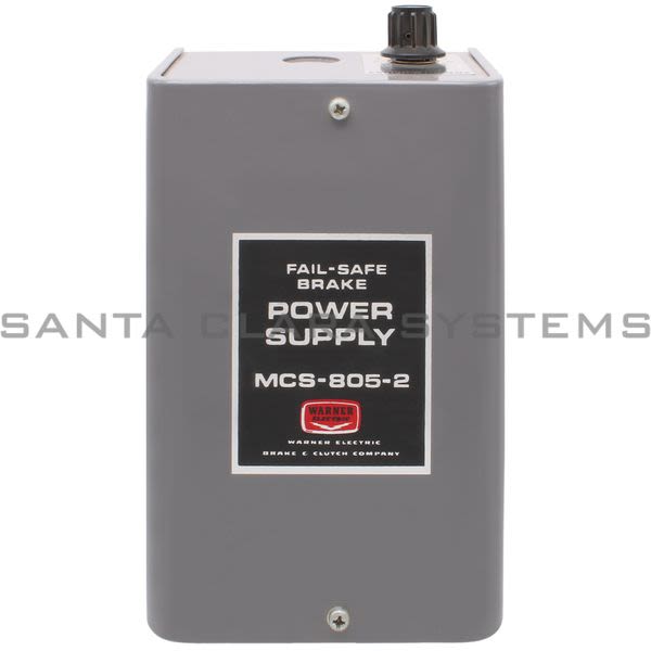 Warner Electric MCS-805-2 Power Supply Product Image