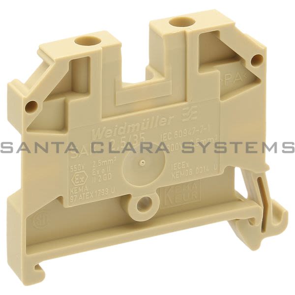 Weidmuller 0380460000 Terminal Block | SAK 2.5/35 Product Image
