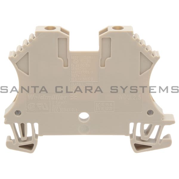 Weidmuller 1020000000  Terminal Block | WDU 2.5 Product Image