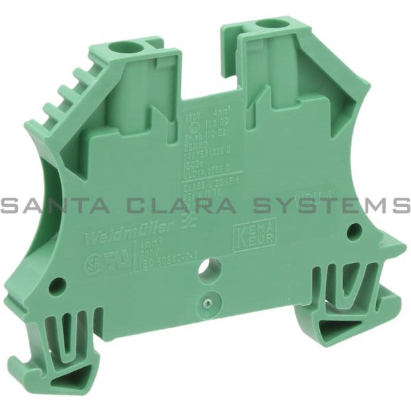 Weidmuller 1020160000 Terminal Block | WDU 4 GN Product Image