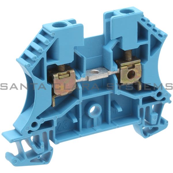 Weidmuller 1020180000 Terminal Block | Wdu 4 | Blue Product Image