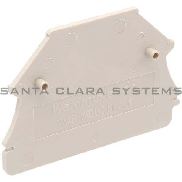 Weidmuller 1060000000 End Plate | WAP WDU2.5N/4N Product Image