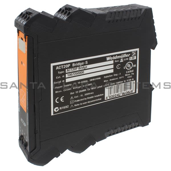 Weidmuller 1067250000 Signal Converter Product Image