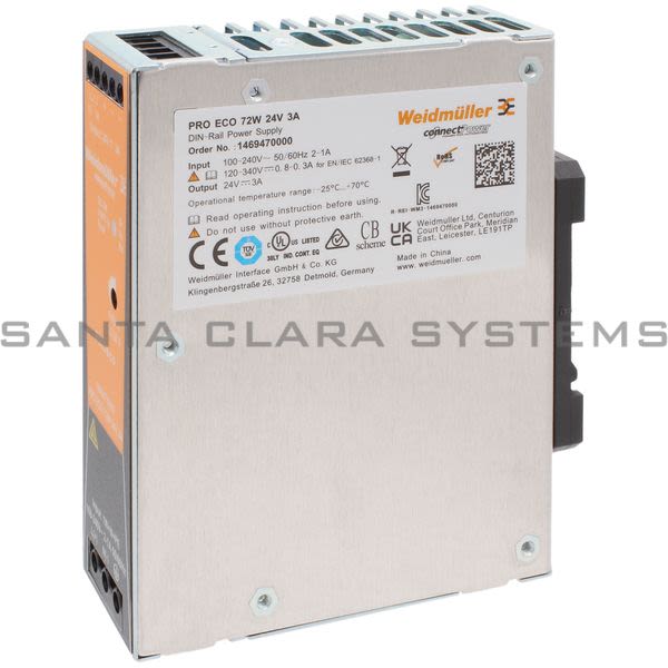 Weidmuller 1469470000  Power Supply Product Image