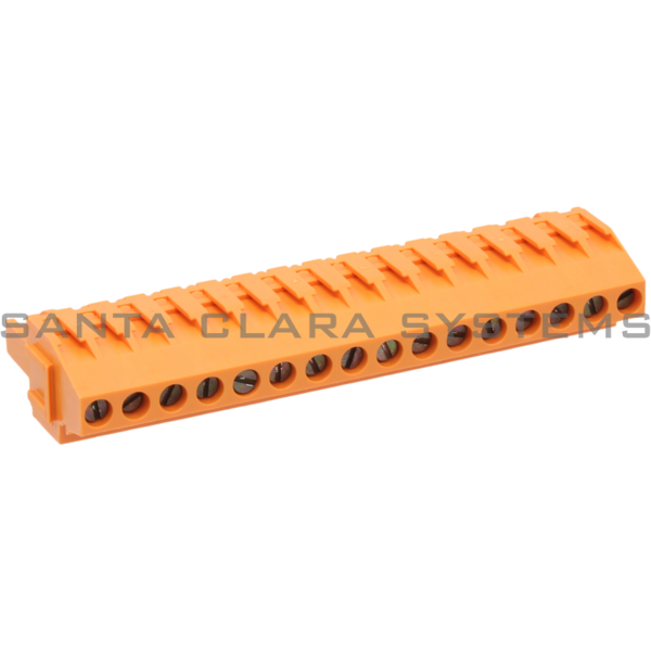 Weidmuller 1561060000 Terminal Block Plug | BLZ 5.08/16/270B SN OR Product Image