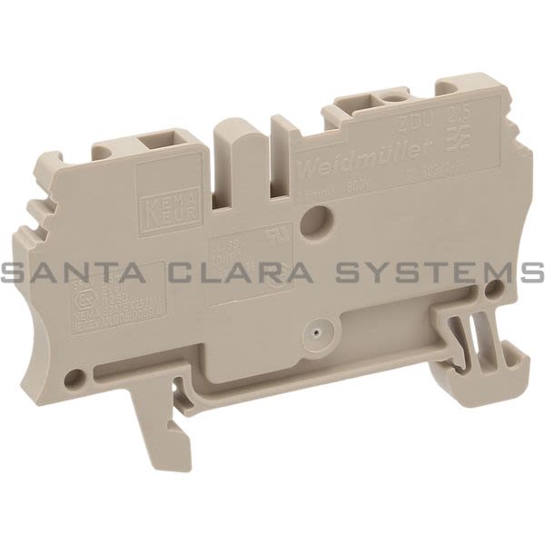 Weidmuller 1608510000 Terminal Block | ZDU 2.5 Product Image