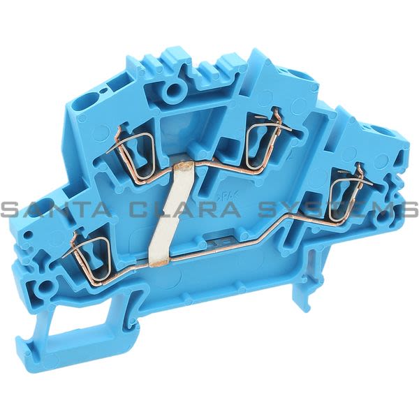Weidmuller 1791000000  Terminal Block | ZDK 2.5-2-BL Product Image