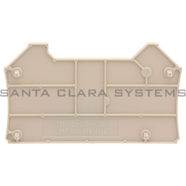 Weidmuller 1905150000 End Plate | WAP WDU/WTR4/ZZ Product Image