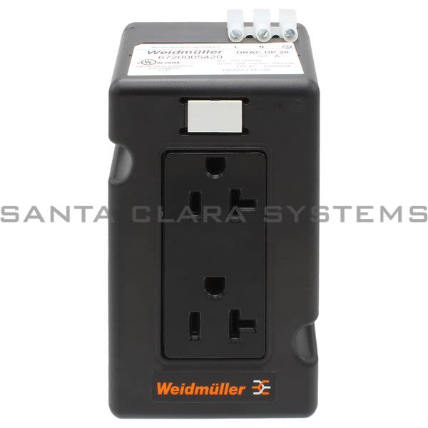Weidmuller 6720005420 Receptacle Product Image