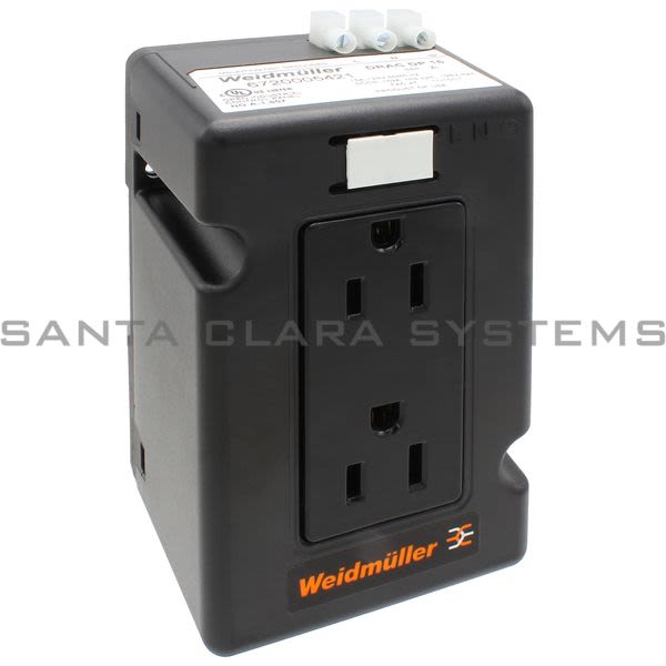 Weidmuller 6720005421 Outlet Receptacle | DRAC DP 15 Product Image