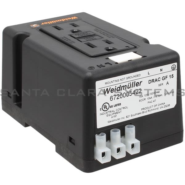 Weidmuller 6720005422 Outlet Box Product Image