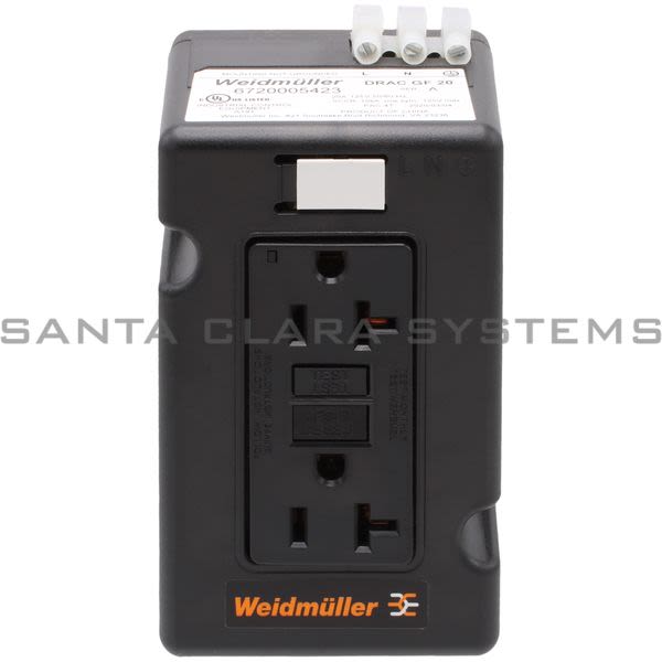Weidmuller 6720005423 Outlet Receptacle Product Image