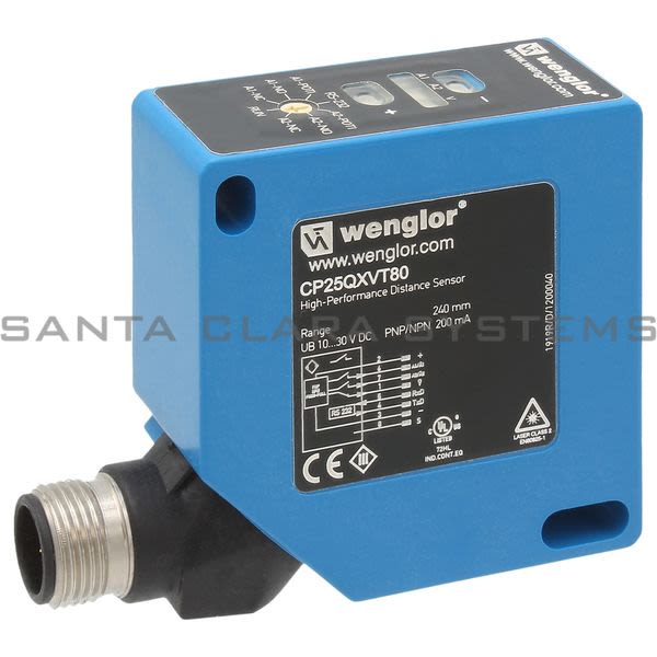 Wenglor CP25QXVT80 Laser Distance Sensor Triangulation Product Image