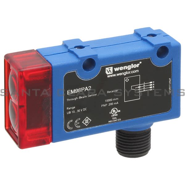Wenglor EM98PA2 Through-Beam Sensor Product Image