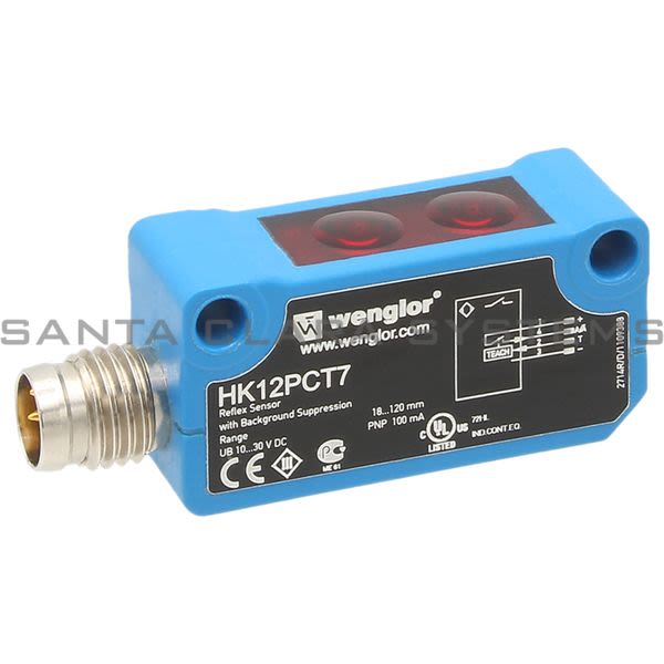 Wenglor HK12PCT7 Reflex Sensor with Background Suppression Product Image