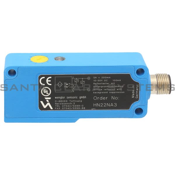 Wenglor HN22NA3 Reflex Sensor with Background Suppression Product Image