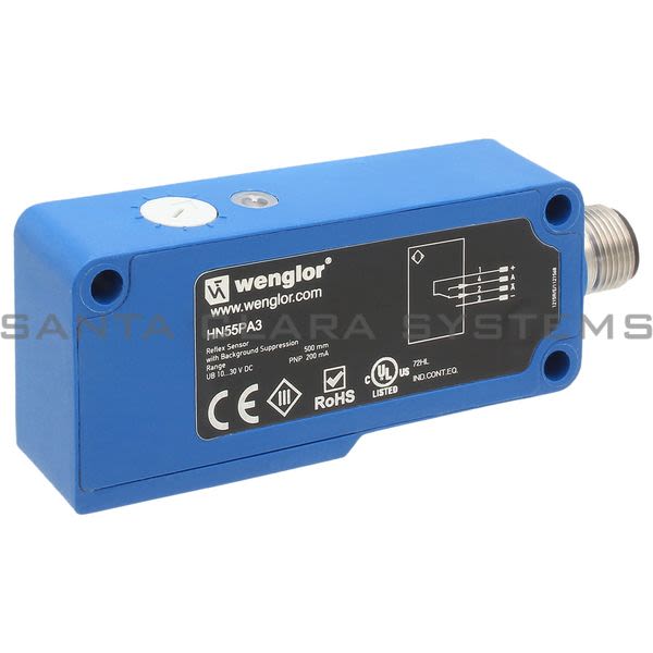 Wenglor HN55PA3  Reflex Sensor with Background Suppression Product Image
