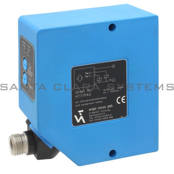 Wenglor HT77PA3  Background Sensor Product Image