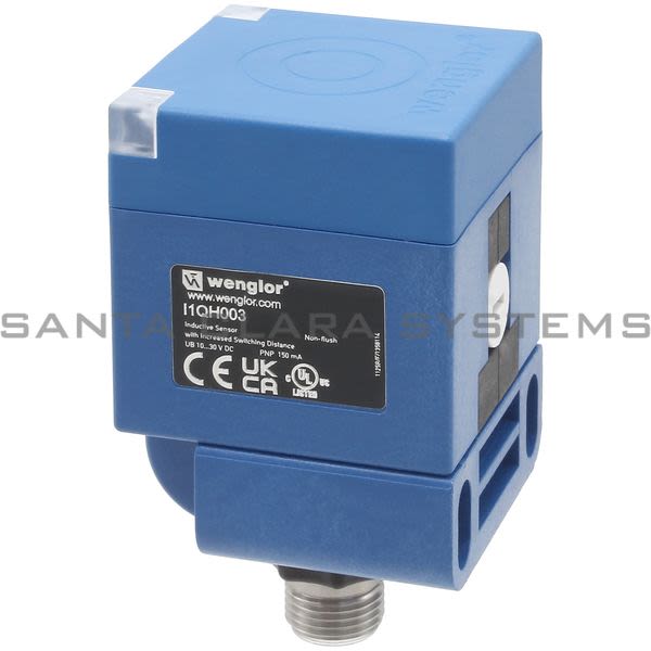 Wenglor I1QH003 Inductive Sensor with Increased Switching Distances Product Image