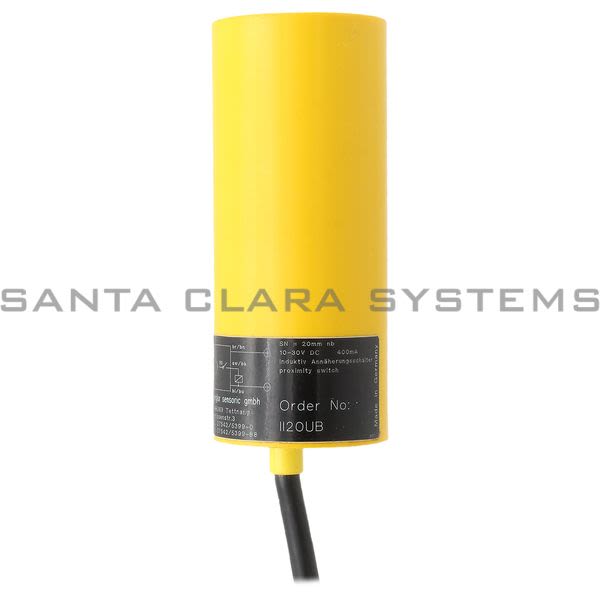 Wenglor II20UB Proximity Sensor | II2OUB Product Image