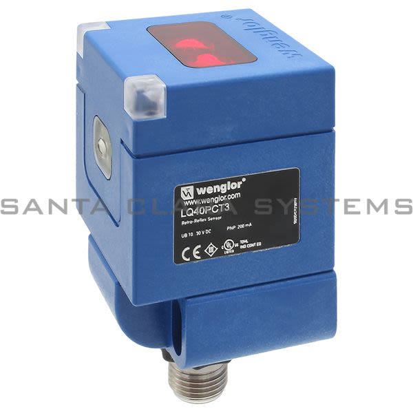 Wenglor LQ40PCT3 Retro-Reflex Sensor Product Image