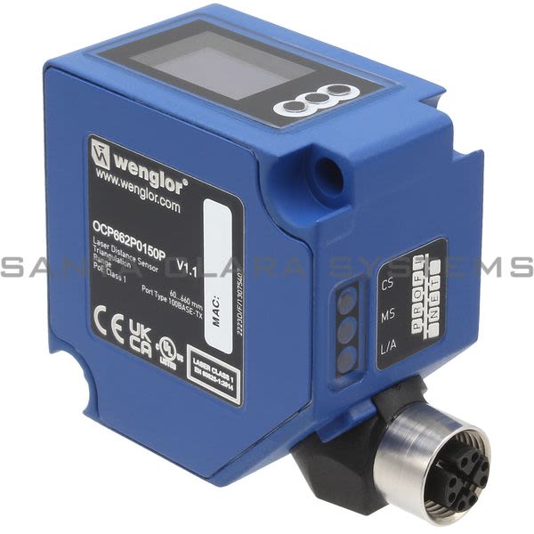 Wenglor OCP662P0150P  Laser Distance Sensor Triangulation Product Image