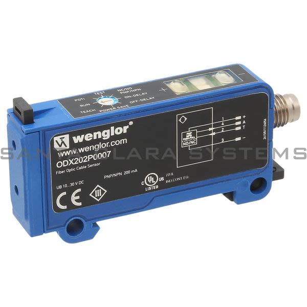 Wenglor ODX202P0007 Fiber-Optic Amplifier Product Image