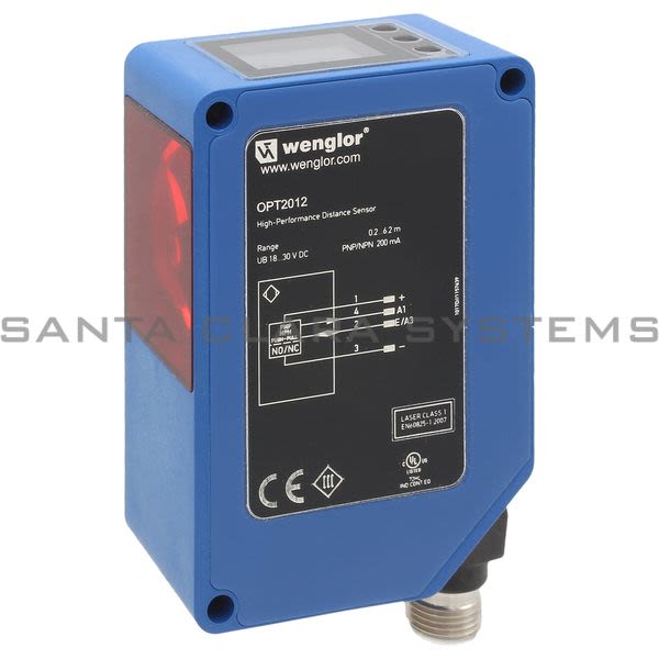 Wenglor OPT2012 Photoelectric Laser Sensor Product Image