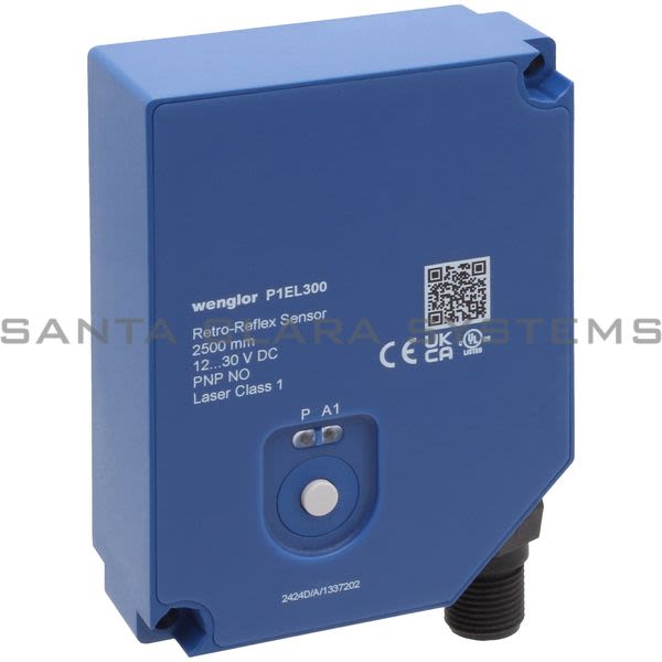 Wenglor P1EL300 Retro-Reflex Sensor with Light Band Product Image