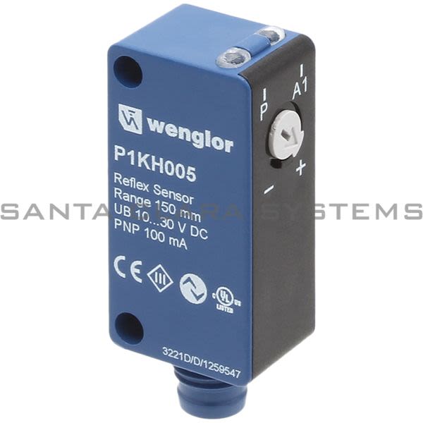 Wenglor P1KH005 Reflex Sensor with Background Suppression Product Image