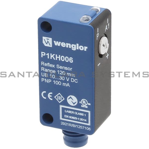 Wenglor P1KH006 Reflex Sensor with Background Suppression Product Image